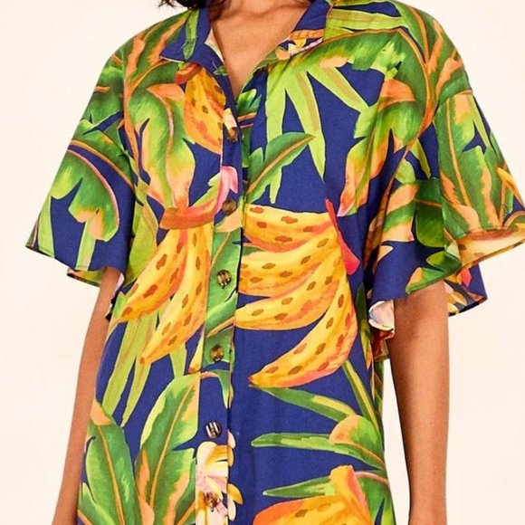 Farm Rio Banana Forest Dress NWT - Picture 12 of 12